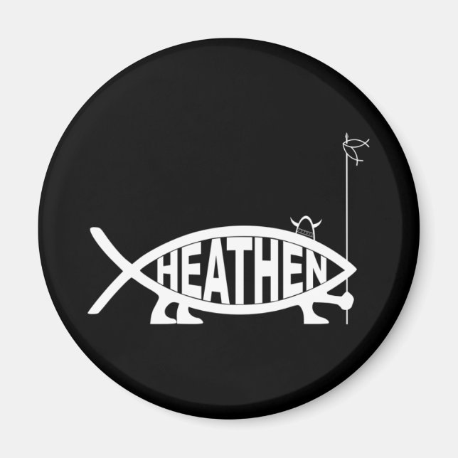 Aimant Heathen Fish (Devant)