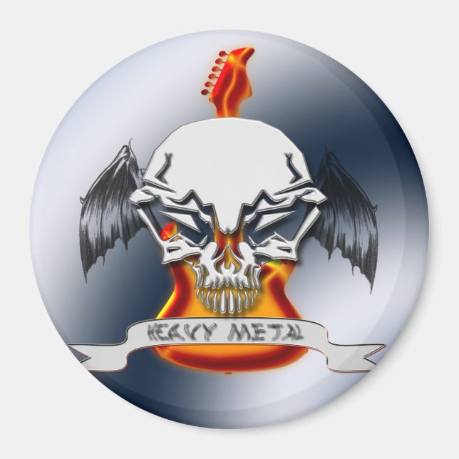 Aimant Heavy metal (Devant)