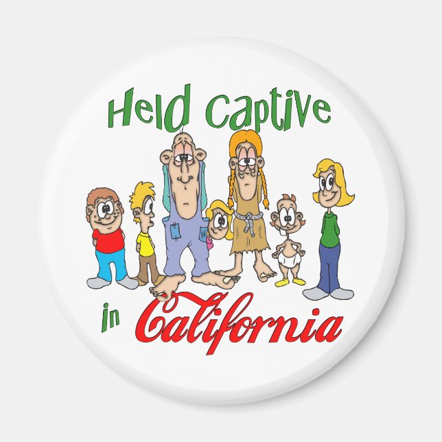 Aimant Held Captive en Californie (Devant)