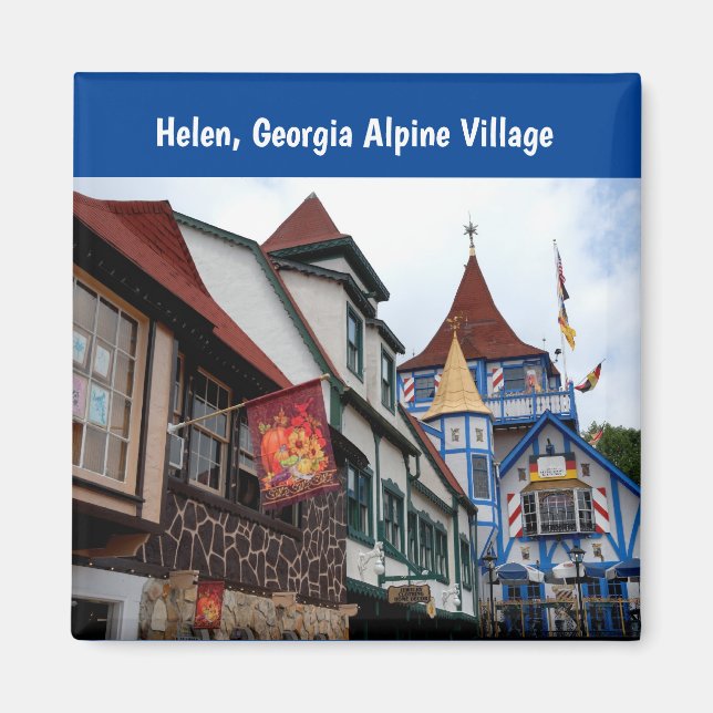 Aimant Helen, Géorgie Village alpin (Devant)