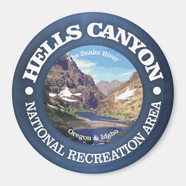 Aimant Hells Canyon NRA (Devant)