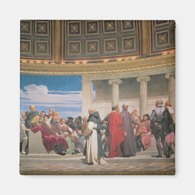 Aimant Hémicycle : Artistes de tous âges, détail de la dr (Devant)