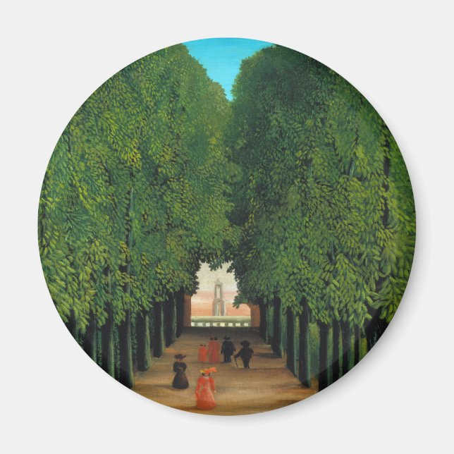 Aimant Henri Rousseau, Avenue dans le Parc à Saint Cloud (Devant)