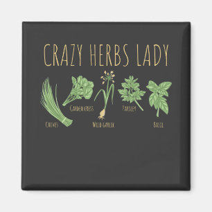 Aimant Herbs - Crazy Herbs Lady