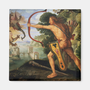 Aimant Hercule et les oiseaux de Stymphalian, 1600