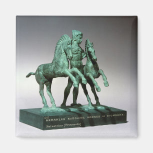Aimant Hercule soumettant les chevaux de Diomedes,
