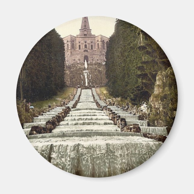 Aimant Hercules et Cascades, Wilhelmshohe, Cassel (i.e. (Devant)