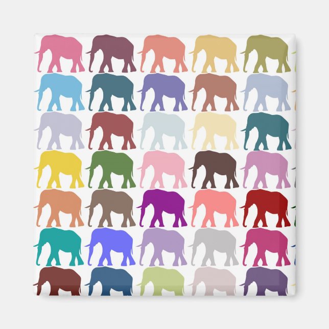 Aimant Herd coloré (Devant)