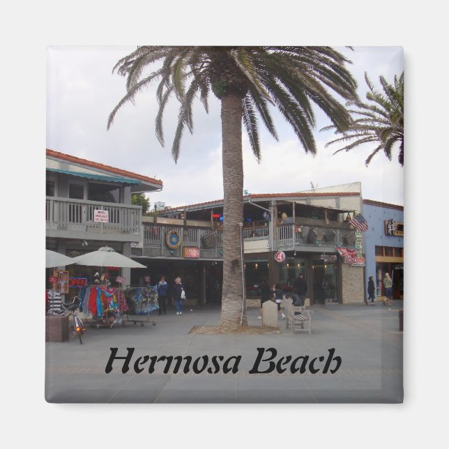 Aimant Hermosa Beach, Californie (Devant)
