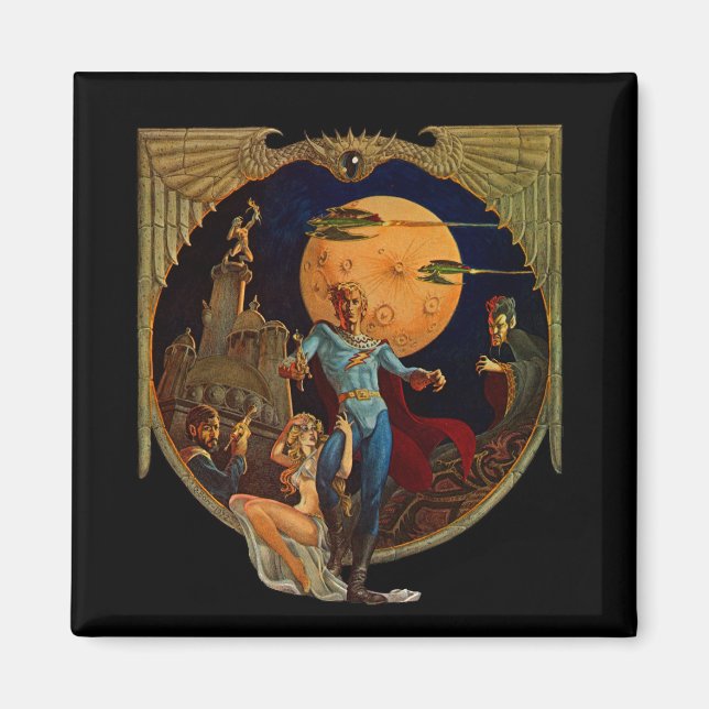 Aimant Héros de la science-fiction (Devant)