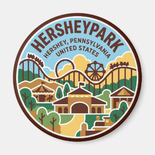 Aimant Hersheypark Pennsylvanie