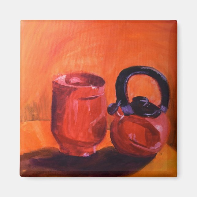 Aimant Heure du thé (Devant)