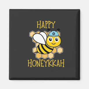 Aimant Heureux Honeykkah Honey Bee Hanoukka Juif