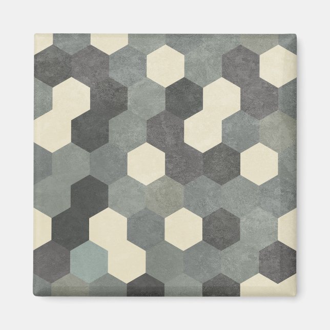 Aimant Hexagon Pattern (Devant)