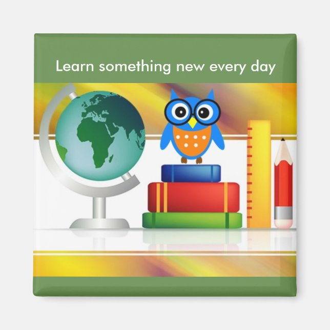 aimant hibou (Devant)