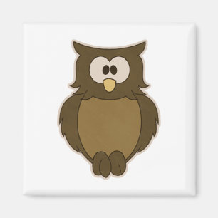 Aimant Hibou sage