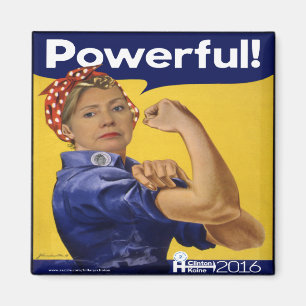 Aimant Hillary Clinton puissante !