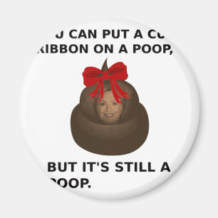 Aimant Hillary Poop