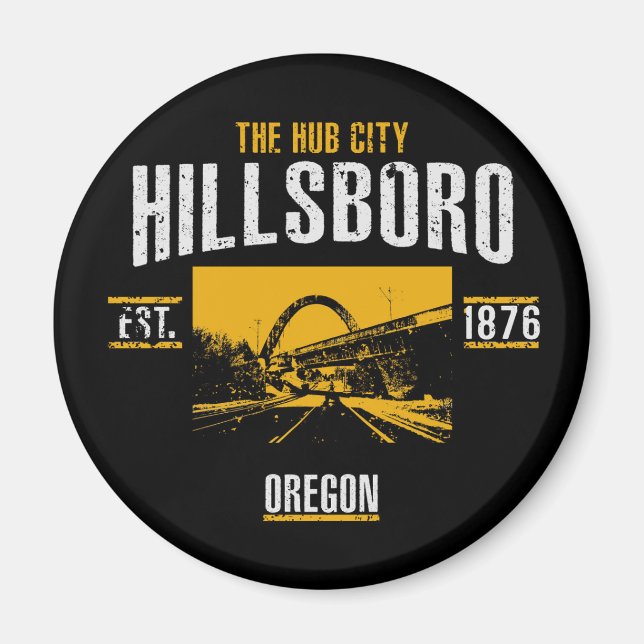 Aimant Hillsboro (Devant)