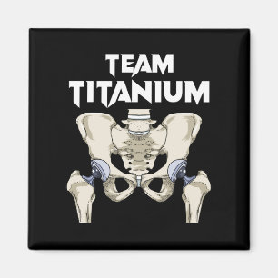 Aimant Hip Chirurgie Récupération Cadeaux Hippie Hip Re