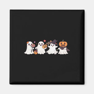 Aimant Hippie Halloween mignonne Ghost Boo Saison Éffraya
