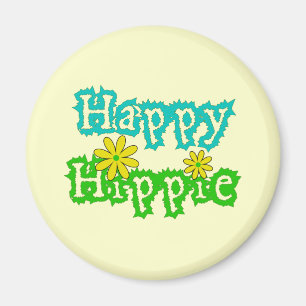 Aimant Hippie heureuse