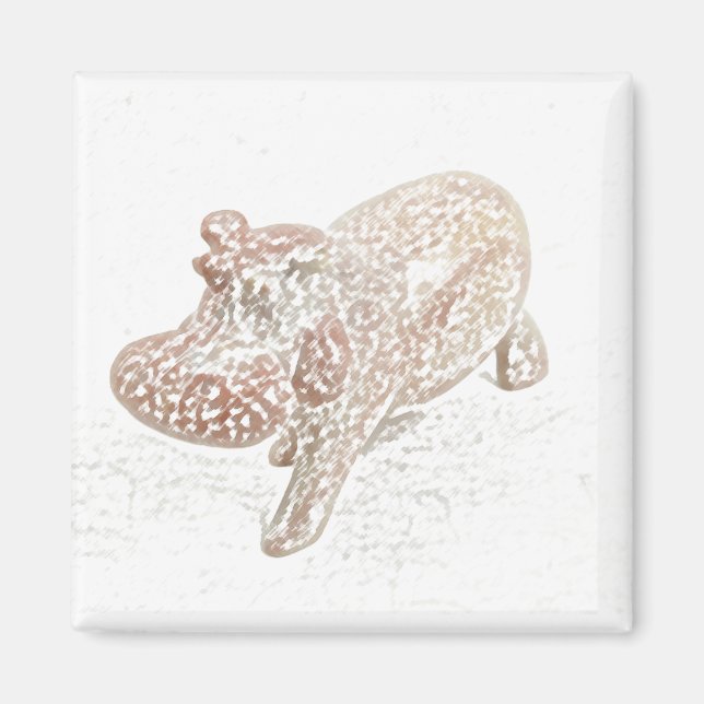 Aimant Hippo Feng Shui (Devant)