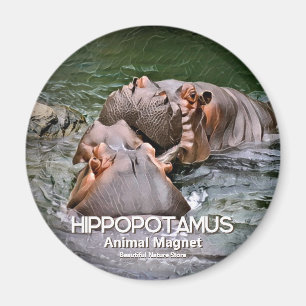 Aimant Hippopotame