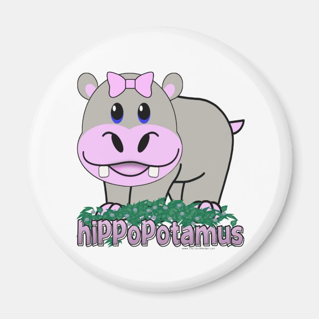 Aimant Hippopotame (Devant)