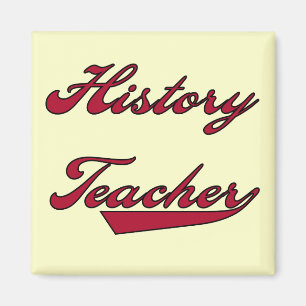 Aimant Histoire Professeur Chemises rouges et cadeaux