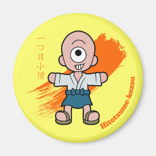 Aimant Hitotsume-kozo - Japonais à un oeil Yokai