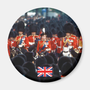 Aimant HM La Reine Elizabeth II Prince Philip London