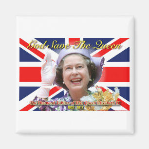 Aimant HM Queen Elizabeth II Diamond Jubilee