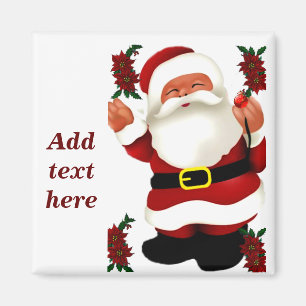 Aimant Ho ! Ho ! Ho ! Joyeux Noël_