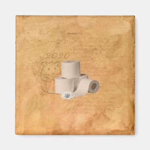 Aimant Hoarder en papier toilette