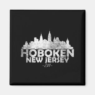 Aimant Hoboken New Jersey Nj _ Vue du ciel