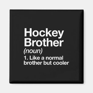 Aimant Hockey Brother Définition Fun Sports