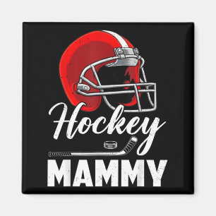Aimant Hockey Maman Joueur de Hockey Famille Assortie