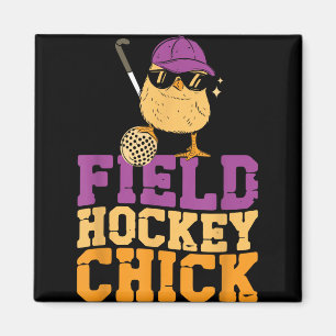 Aimant Hockey sur gazon poulet Hockey sur gazon poussin 