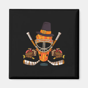 Aimant Hockey Turquie Thanksgiving Day Funky Sport Fall A