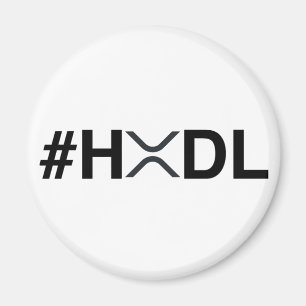 Aimant #HODL Ronde le Magnat XRP