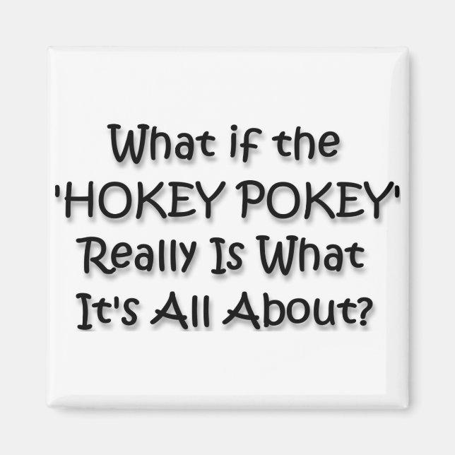 AIMANT HOKEY POKEY (Devant)