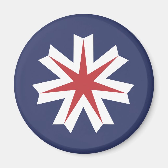 Aimant Hokkaido, Japon (Devant)