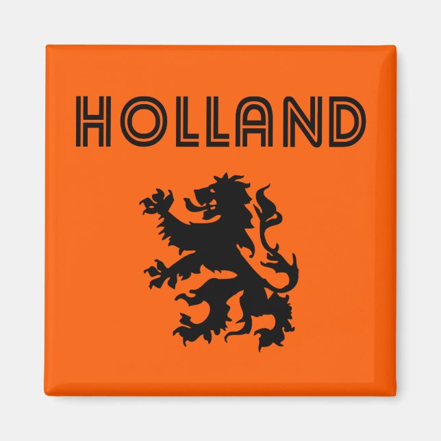 Aimant Holland Retro (Devant)