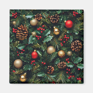 Aimant Holly Berry Winter Wonderland