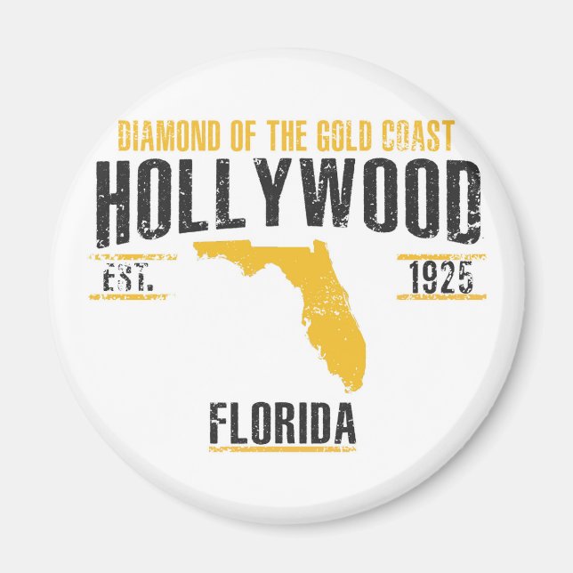 Aimant Hollywood (Devant)