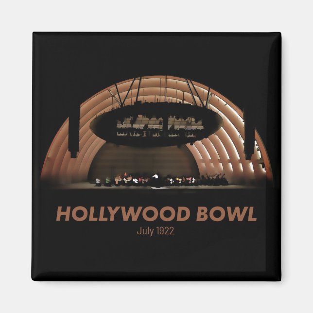 Aimant Hollywood Bowl (Devant)