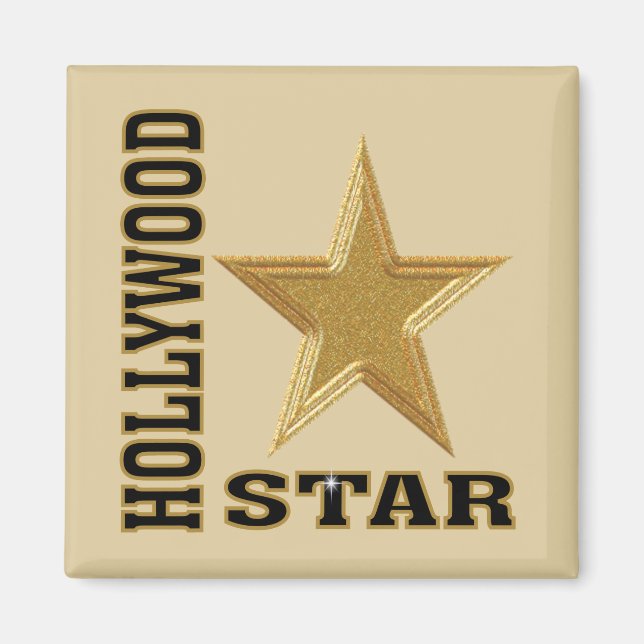 Aimant Hollywood Star (Devant)