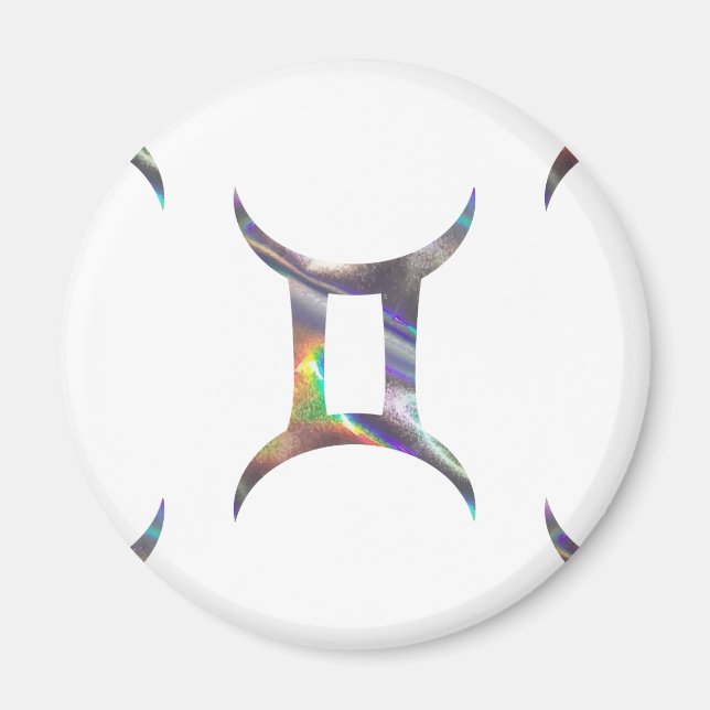 Aimant hologramme Gemini (Devant)