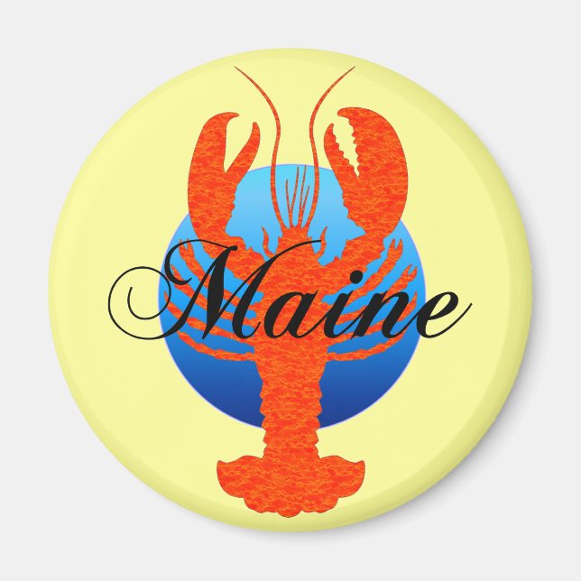 Aimant homard du Maine (Devant)